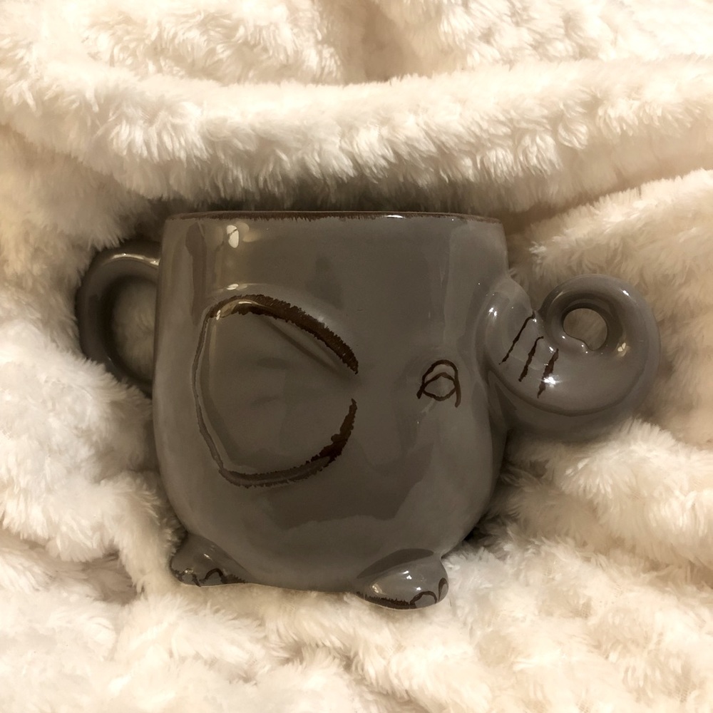 World Market Elephant Mug